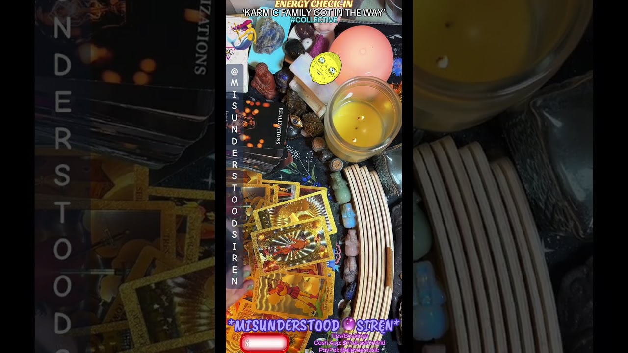 ‘KARMIC FAMILY GOT IN THE WAY’ #collectivereading #tarotreading #tarotreader #tarot #tarotonline 