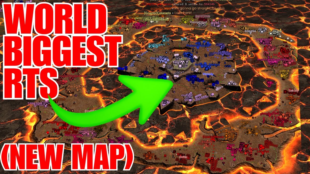 BRAND NEW RTS with HUGE 70 player PvP MAP - Beyond All Reason on FIRE ...