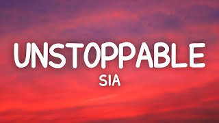 Sia - Unstoppable (Lyrics) chords