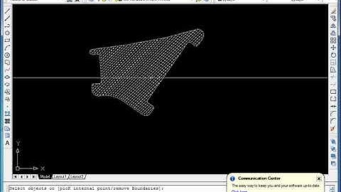 Sửa lỗi không hatch được trong cad
