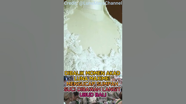 DIBALIK MOMEN AKAD LUNA MAXIME! MENGUCAP SUMPAH SUCI DIBAWAH LANGIT UBUD BALI#trendingshorts
