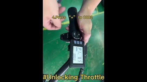 How to enable Throttle function by yourself