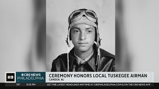 Tuskegee airman from South Philadelphia honored at Memorial Day ceremony in Camden