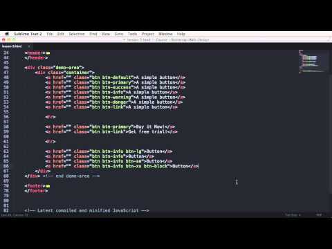 Bootstrap 3 for Web Design   3 2  Buttons and Icons