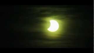 solar eclipse time lapse Dickinson ND. 05/20/12