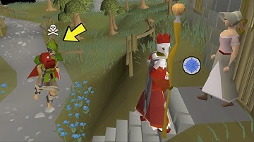 Luring Pkers Away from the Safe Zone in a PvP World