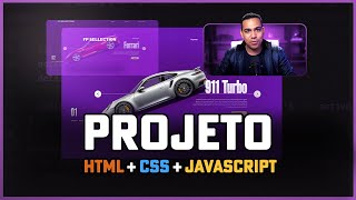 Projeto criativo com HTML, CSS e JavaScript: A criação de um site com animações