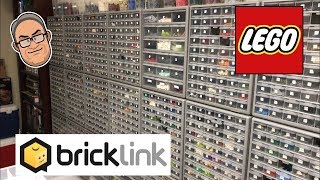 Picking A Bricklink LEGO Order Before I go to my “real job”