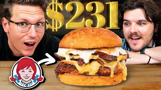 $231 Wendy's Breakfast Baconator Taste Test (ft. Chase Hilt)