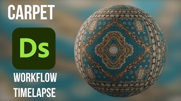 Substance Designer Complicated Patterns Workflow | Carpet Floral Pattern | Procedural creation