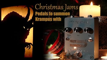 Christmas Fuzz Jams with the Fuzzy Blender fuzz face fuzz pedal
