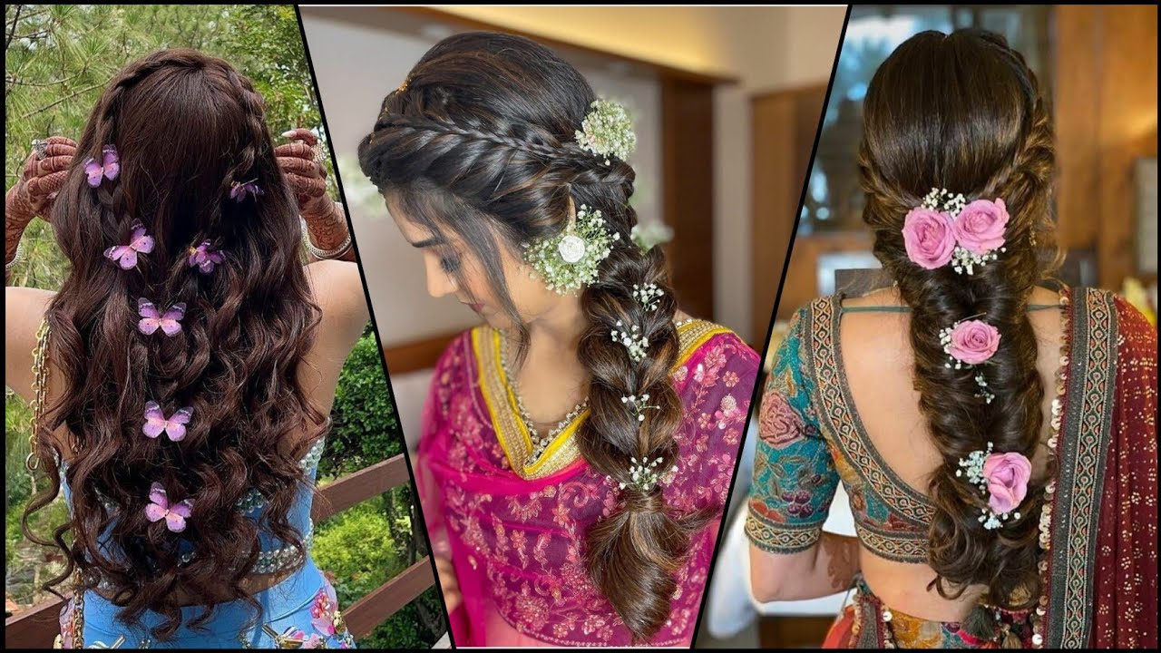 3 CUTE & EASY Everyday Headband Braid Hairstyles for School, College, Work  / Indian Hairstyles - YouTube