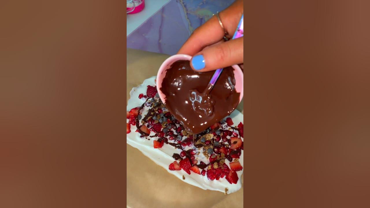 Vanilla Yogurt Bark BlendJet Recipe YouTube