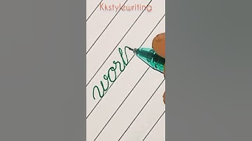 Handwriting practice for beginners | How to write English cursive writing #shorts #cursive #youtube