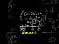 Signe d'un trinôme: 2 Astuces ! ⚡️#maths #bac2026 #trinôme #seconddegré