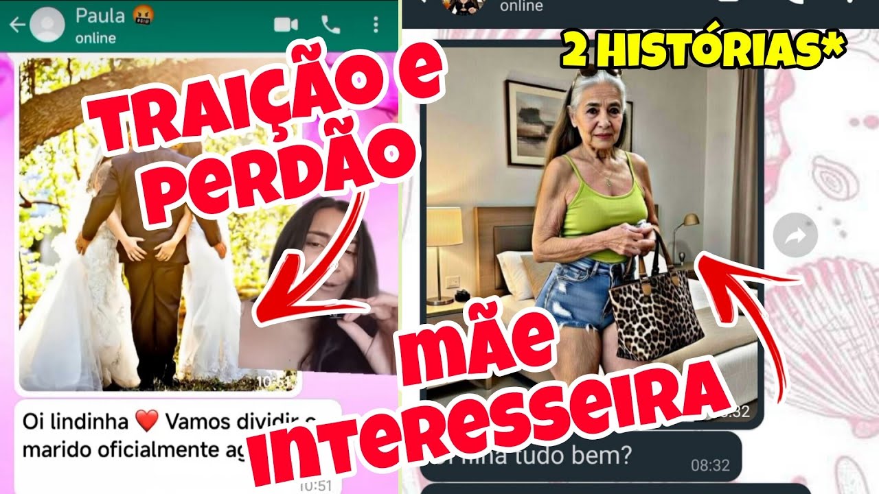 ELA FOI TRAÍDA E A SOGRA A CULPOU+ MAE INTERESSEIRA 😭💔 2 HISTORIAS COMPLETAS 