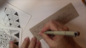 Knase Tangle Pattern Lesson # 194