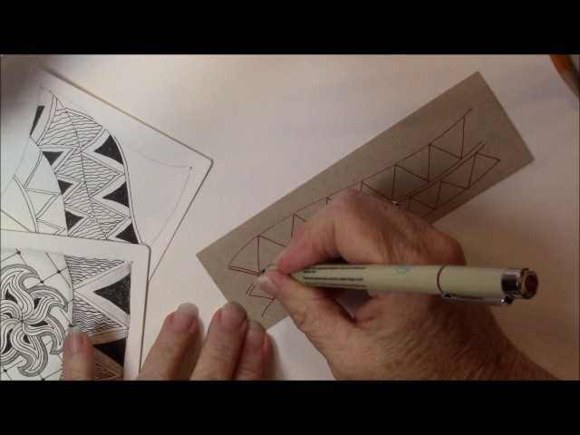 Knase Tangle Pattern Lesson  194