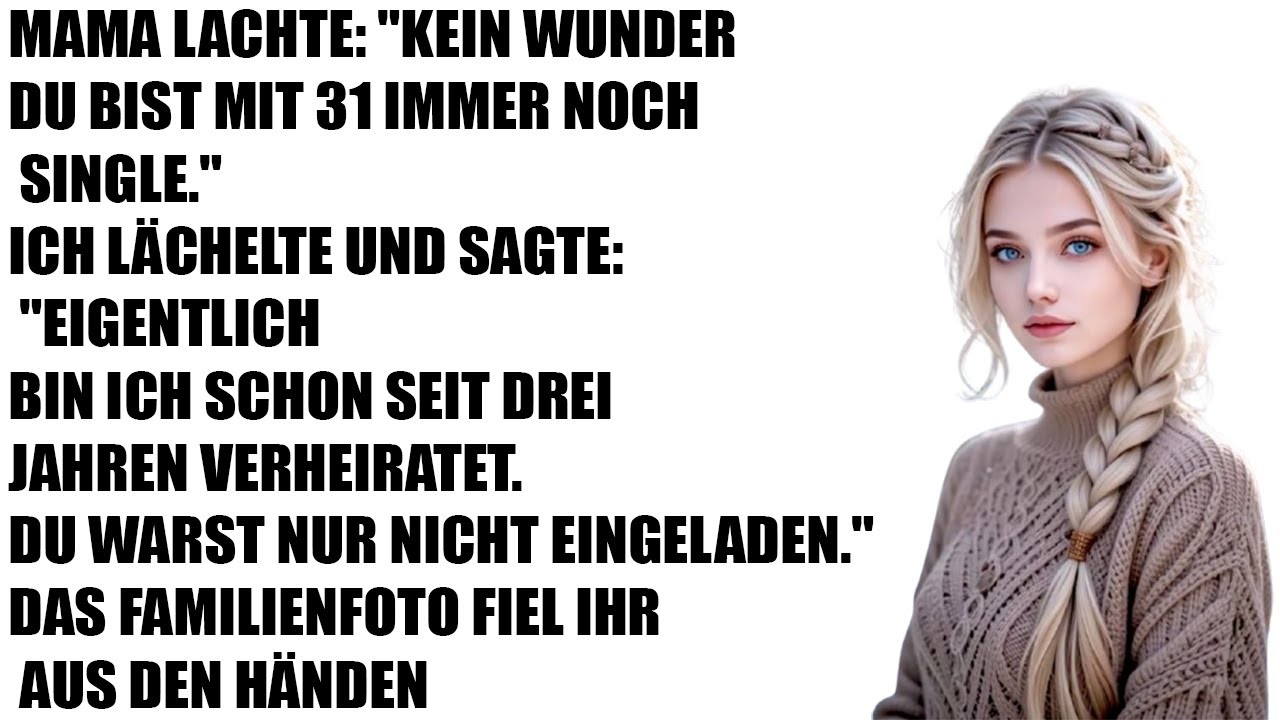 Geheime Hochzeit: Meine Mutter lachte, bis sie die Wahrheit erfuhr