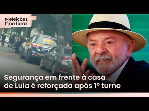 Security increased in front of Lula's house after the first round of elections