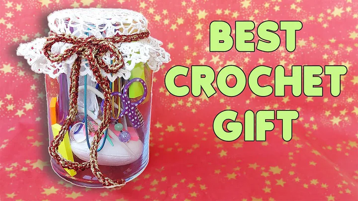 Creative and Thoughtful Crochet Gift in a Jar!