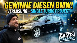 DEIN NEUER BMW? 335i Single Turbo Verlosung startet JETZT!