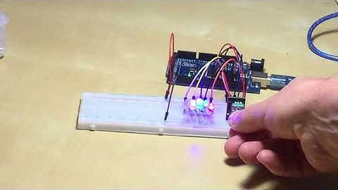 Défi Arduino: Allumer 5 del avec un encodeur rotatif