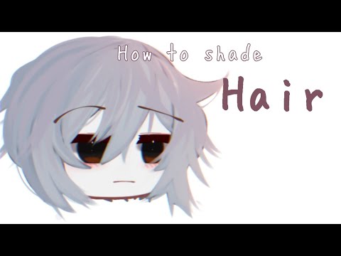 How to Shade hair - Gacha Club - YouTube