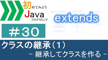 【初めてみようJava(30)】クラスの継承(1)―継承してクラスを作る―｜Javaプログラミングのゆるふわレシピ