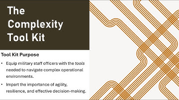 The Complexity Tool Kit