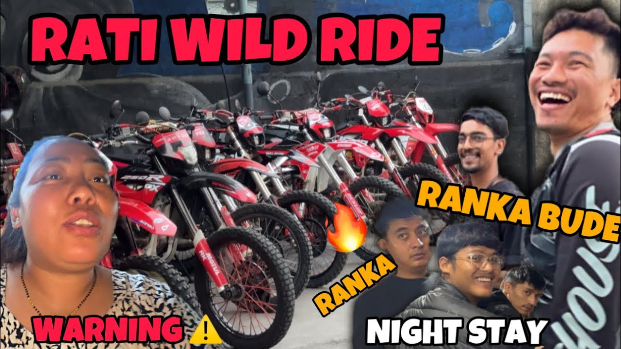 RATI RATI KADA RIDE🔥 || WAY TO GHANDRUK || DANGER CLOSE CALLS HARU