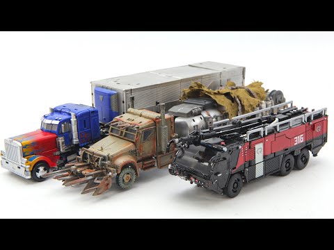Transformers Movie 3 DOTM Studio <strong>Series</strong> Optimus Prime Megatron Sentinal Prime Truck <strong>Car</strong> Robot Toys