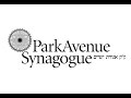 Park Avenue Synagogue Rededication Program – December 8, 2019