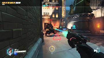 Overwatch Beta - D.Va - Play of the game