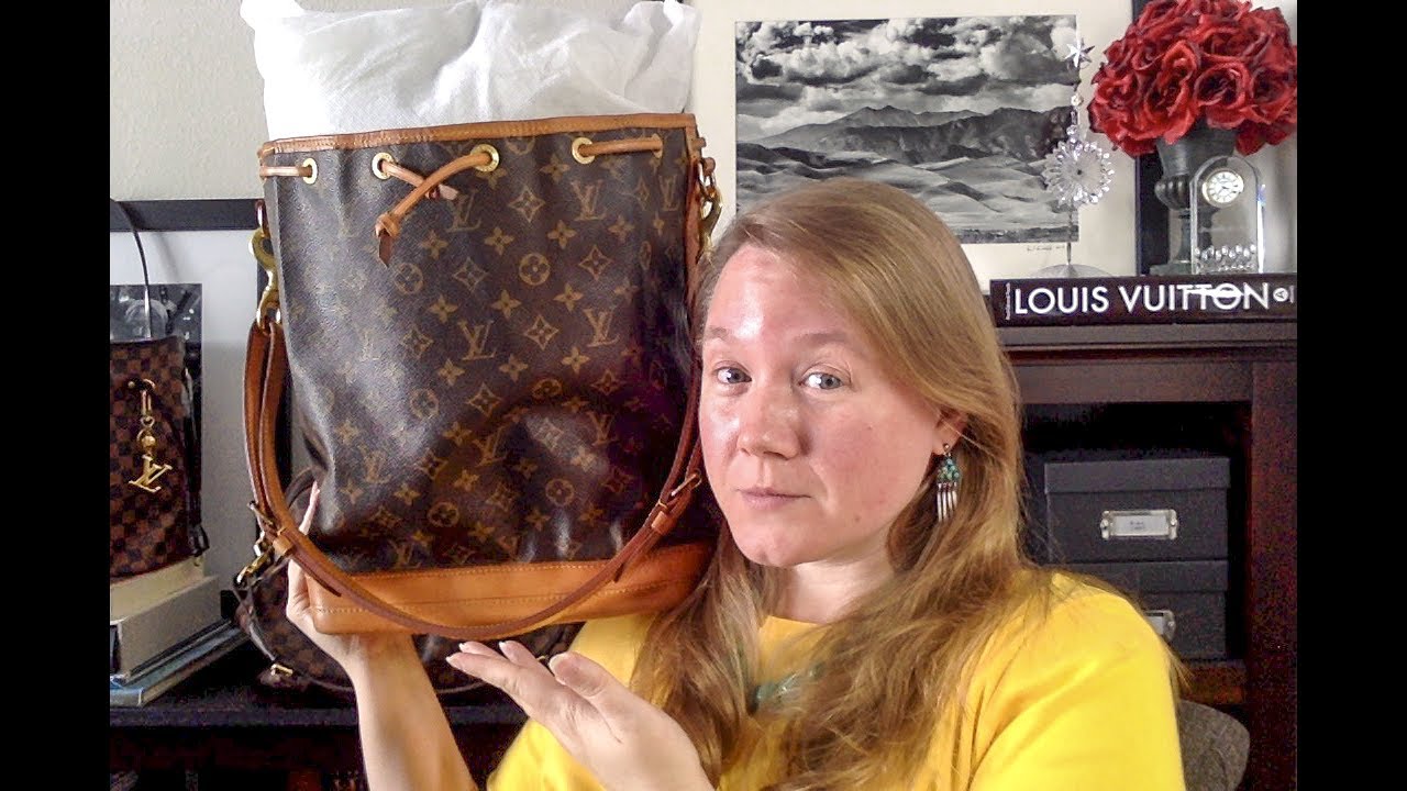 REVIEW: Vintage Louis Vuitton Noe GM || Autumn Beckman - YouTube