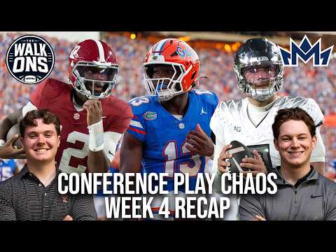 Week 4 Was PURE CHAOS: Florida STUNS Ole Miss + Oregon Is BACK?! | The Walk-Ons