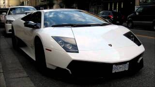 Rare White Lamborghini Murcielago LP670-4 SV