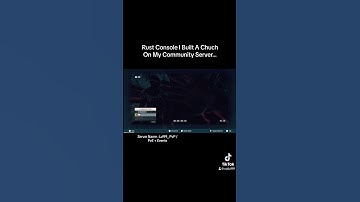 Rust Console I built a church on my community server…#shorts #rust #rustconsole