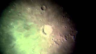 Copernicus Moon crater video HD Part 1