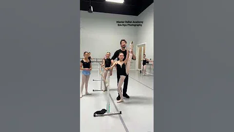 ballet teacher fixing technique 💯🩰✨ #ballet #balletteacher #balletclass #balletworld #balletpost