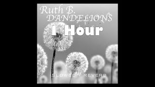 Ruth B - Dandelions Slowed&Reverb (1 Hour Extended)