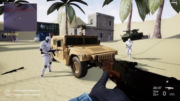 My first FPS project (Still in development).