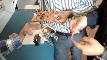 Robotic Arm using Flex-sensor
