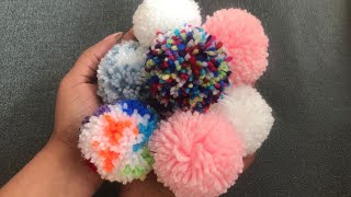 How to make pom pom/ pom pom tricks