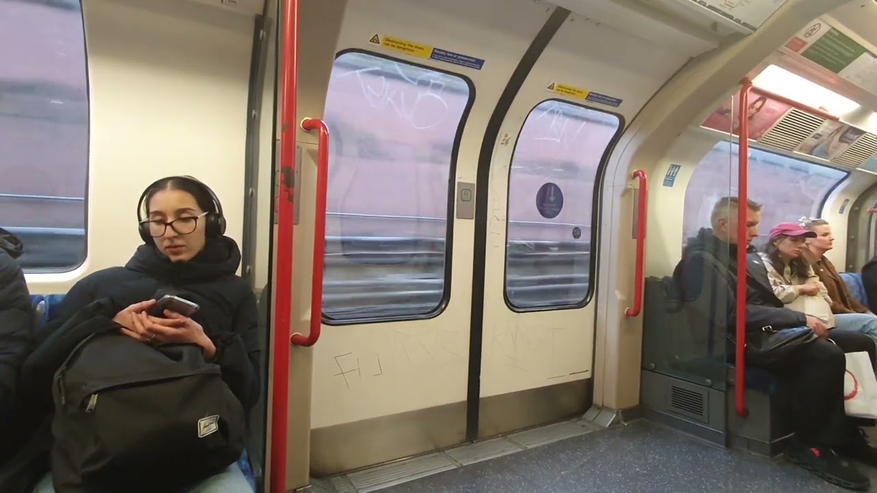 Central line 1992 Stock Journey From Stratford To Leyton