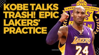 Kobe Talks TRASH At Lakers' Practice (Soft As Charmin!), Speaks Perfect Italian, Nasty Dunks & More