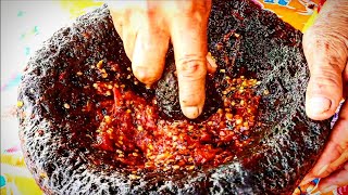 How To Make EASY Mexican SALSA - Expert Street Food Vendor - SIMPLE Recipe