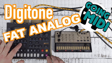 ELEKTRON DIGITONE | massive fat ANALOG MIDI track - VOLCA KEYS | JAM LIVE SESSION