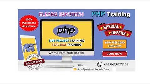 PHP Training in Madhapur, Hitech City