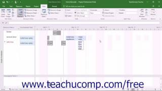 Project 2016 Tutorial The Team Planner-2016 Professional Only Microsoft Training